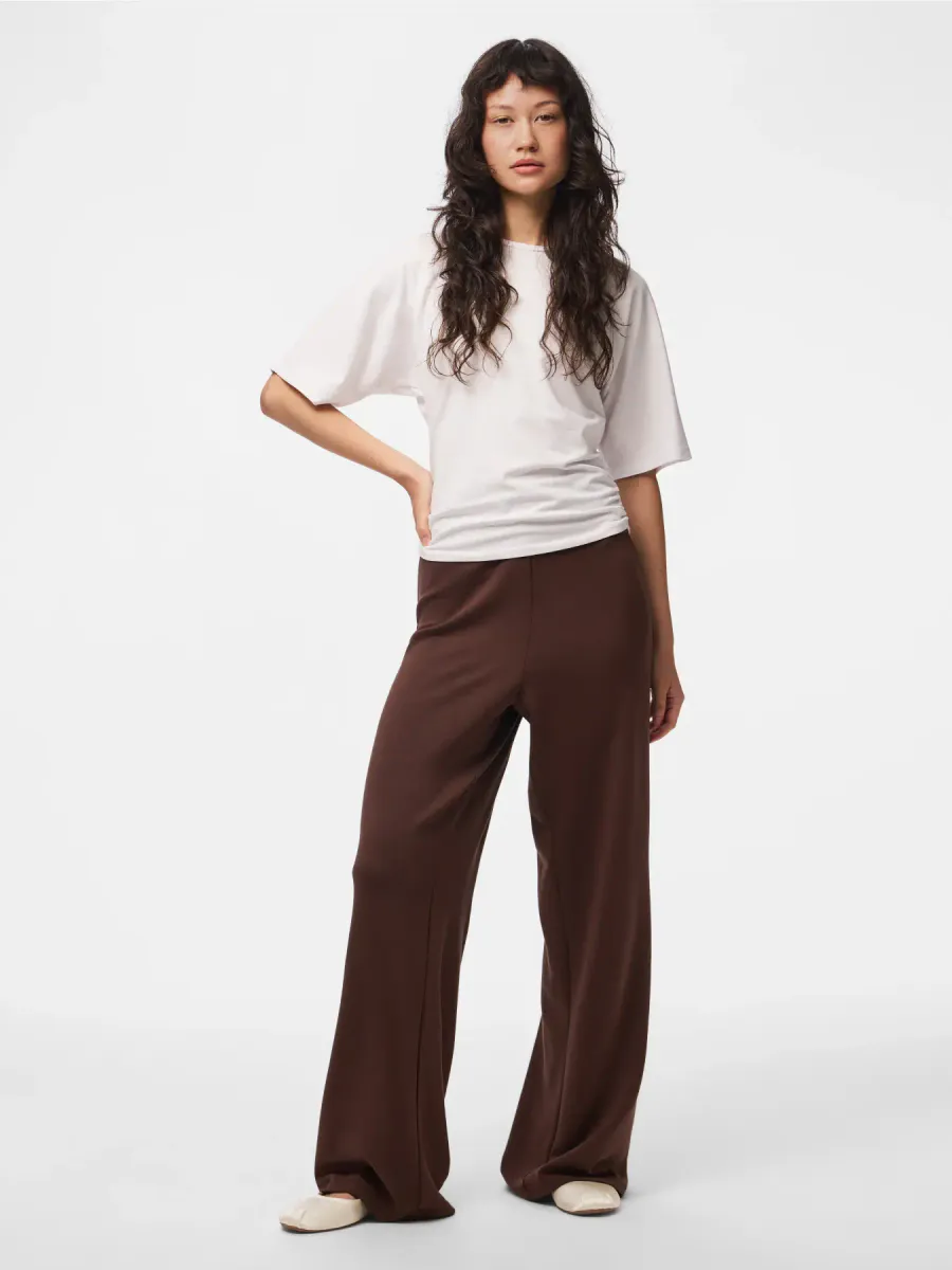 POLLY SWEAT BUKSE - BRUN