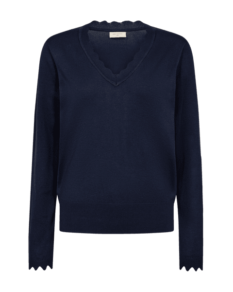 Hovedbilde KATIE GENSER V-HALS - NAVY
