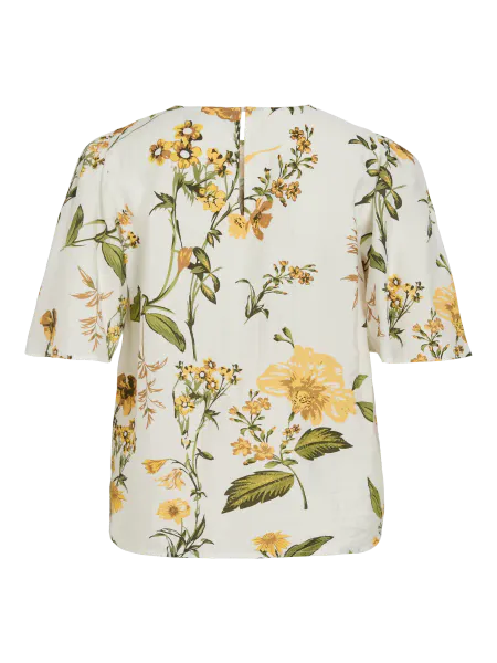 Hovedbilde ALINIA SOL TOPP - GULE BLOMSTER