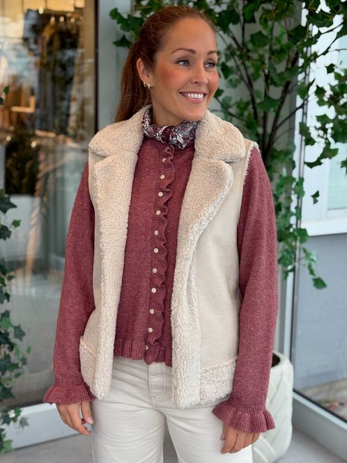 Hovedbilde LAMBY VEST - MOONBEAM