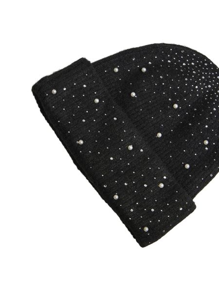 Hovedbilde SUMM LUE M/PERLER - SORT