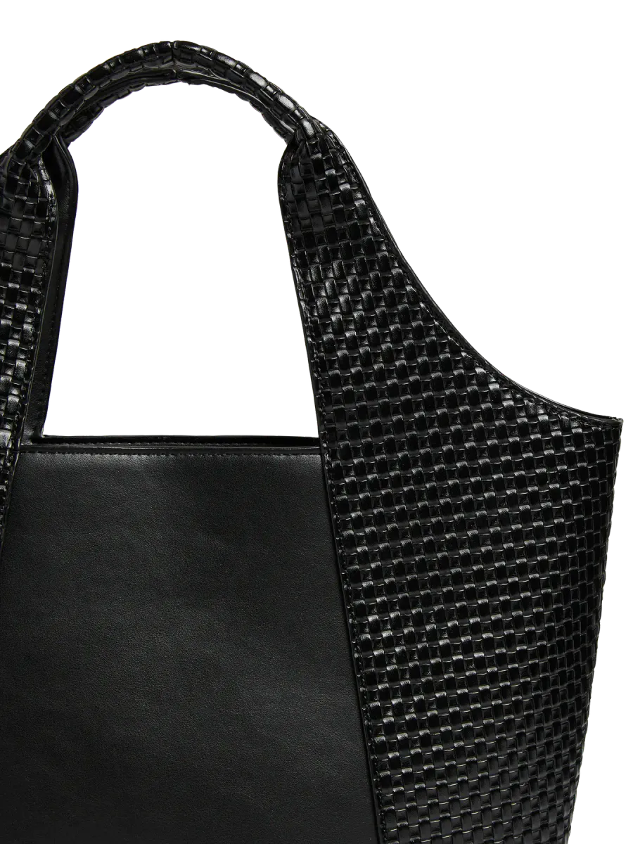 GINURLA VESKE FLETTET - SORT