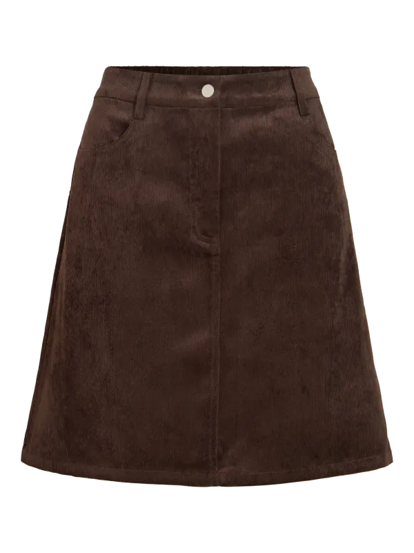 COURDIE BABYCORD SKJØRT - BRUN