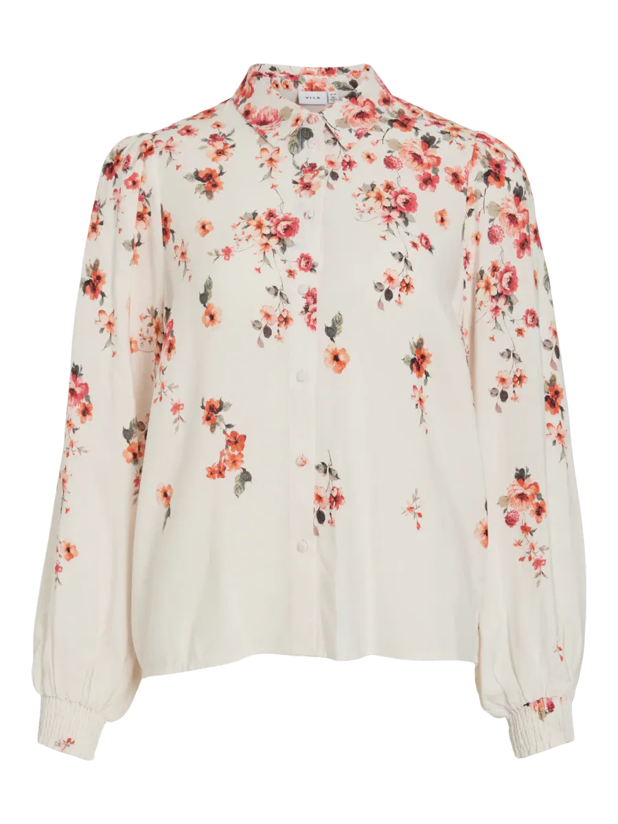 ELMA BAI BLUSE FLOWER - CREAM