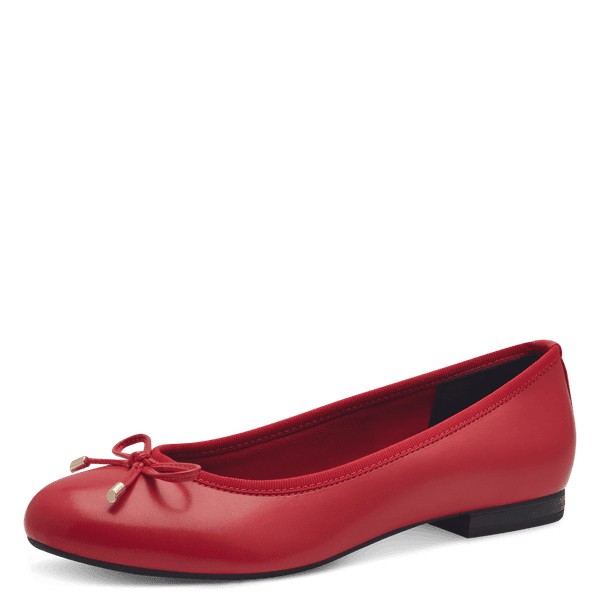 Hovedbilde BALLERINA M/LITEN SLØYFE - RØD