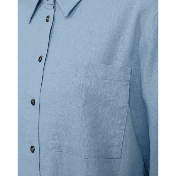 Hovedbilde LAVA LIN/VISCOSE SKJORTE - LYS BLÅ