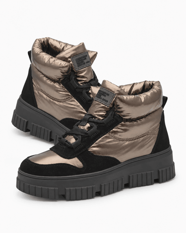 VINTERSNEAKERS - BRONZE GLOSS