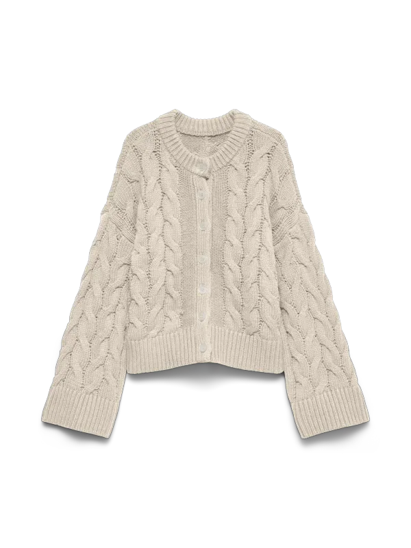 SVEA THEA CABEL CARDIGAN - CREAM