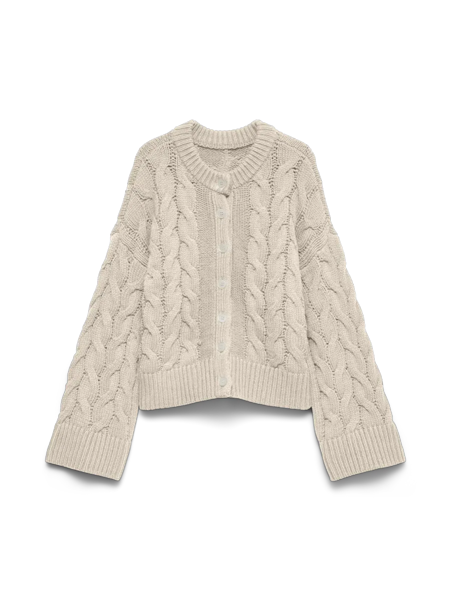 SVEA THEA CABEL CARDIGAN - CREAM