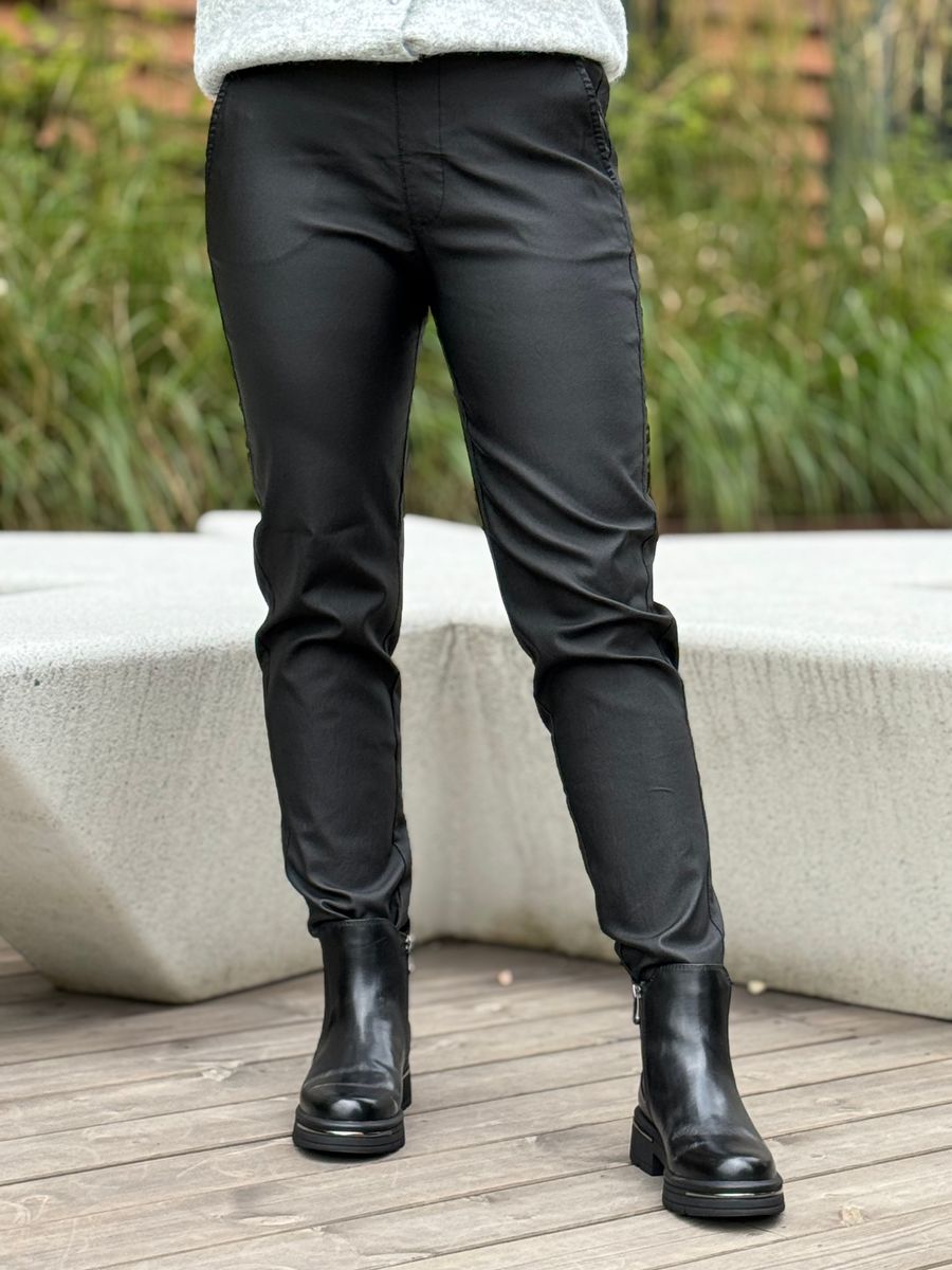 BOOTS M/METALL DETALJ - BLACK