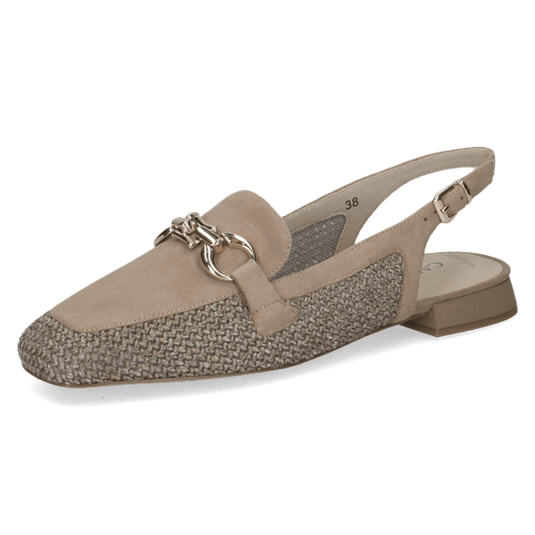 Hovedbilde MOKASIN M/SLINGBACK & SPENNE - CAMEL