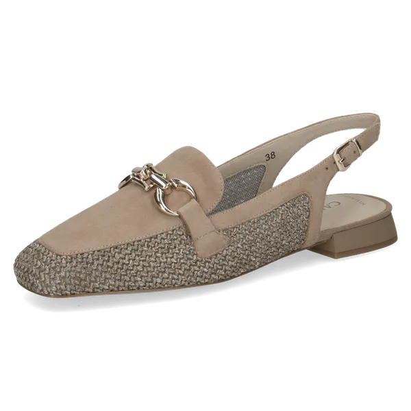 Hovedbilde MOKASIN M/SLINGBACK & SPENNE - CAMEL