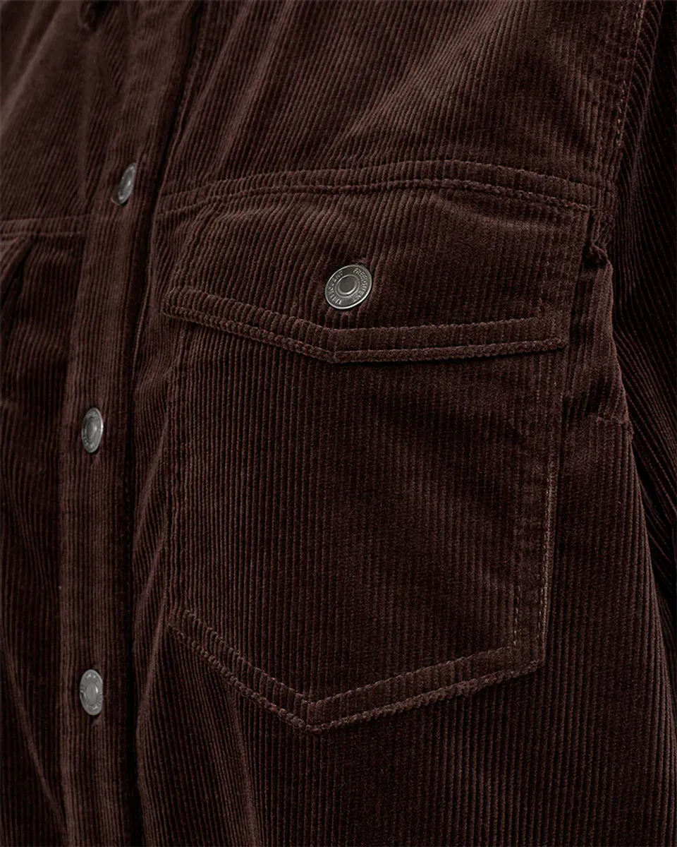 CORDY KJOLE - MØRK BRUN