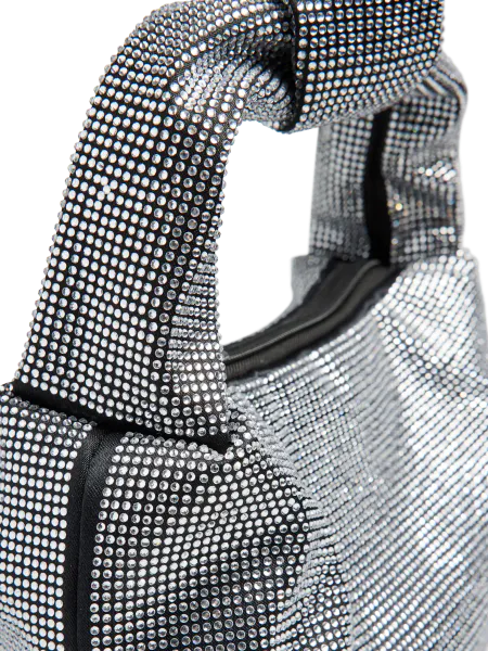 Hovedbilde MINDY GLITTER VESKE - SØLV