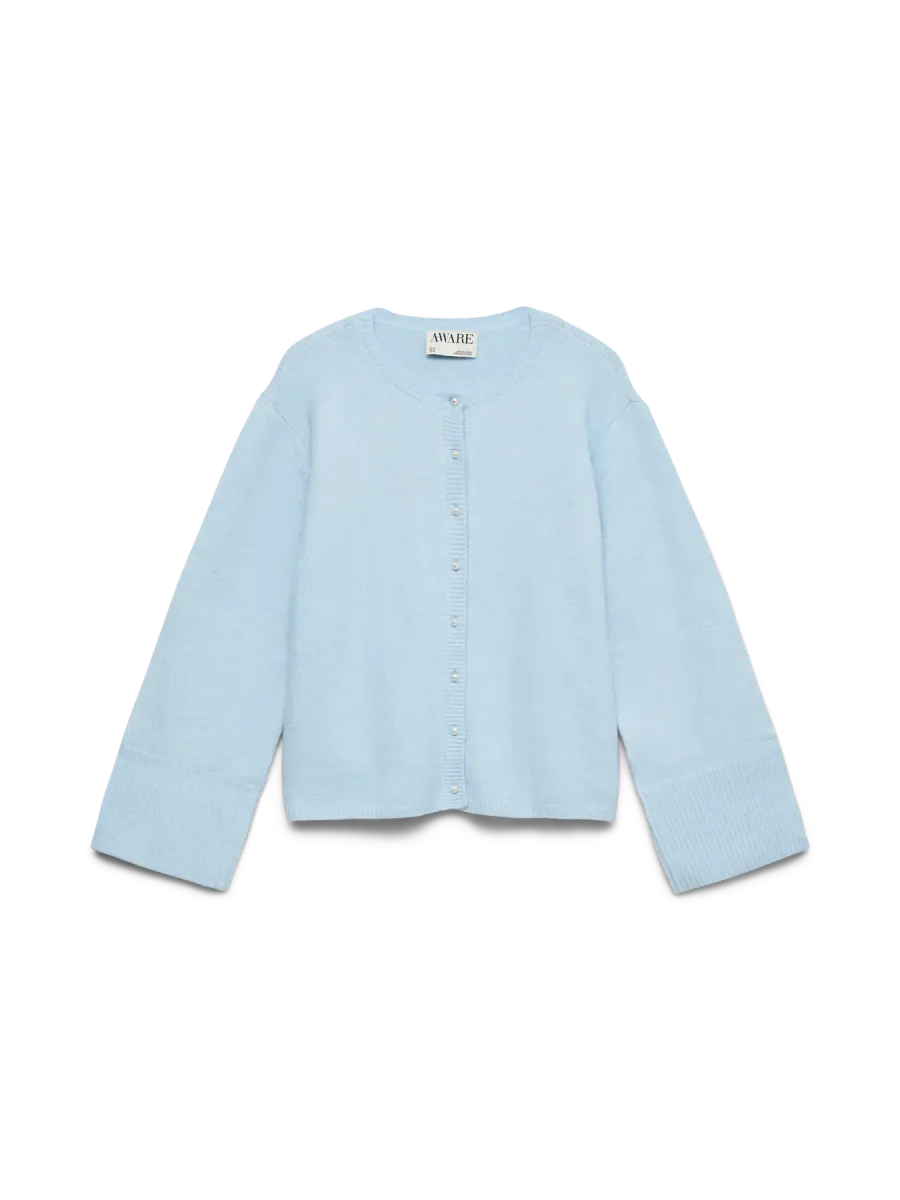 MARIANN CARDIGAN - LYSBLÅ