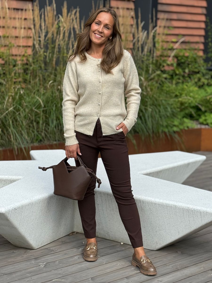 LOAFER GLOSSY - TAUPE 