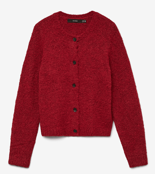 Hovedbilde NOVAH CARDIGAN - VINRØD