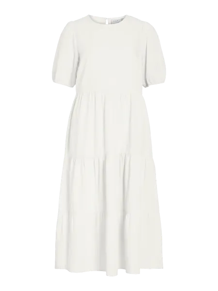 Hovedbilde PRISILLA KJOLE LANG - HVIT