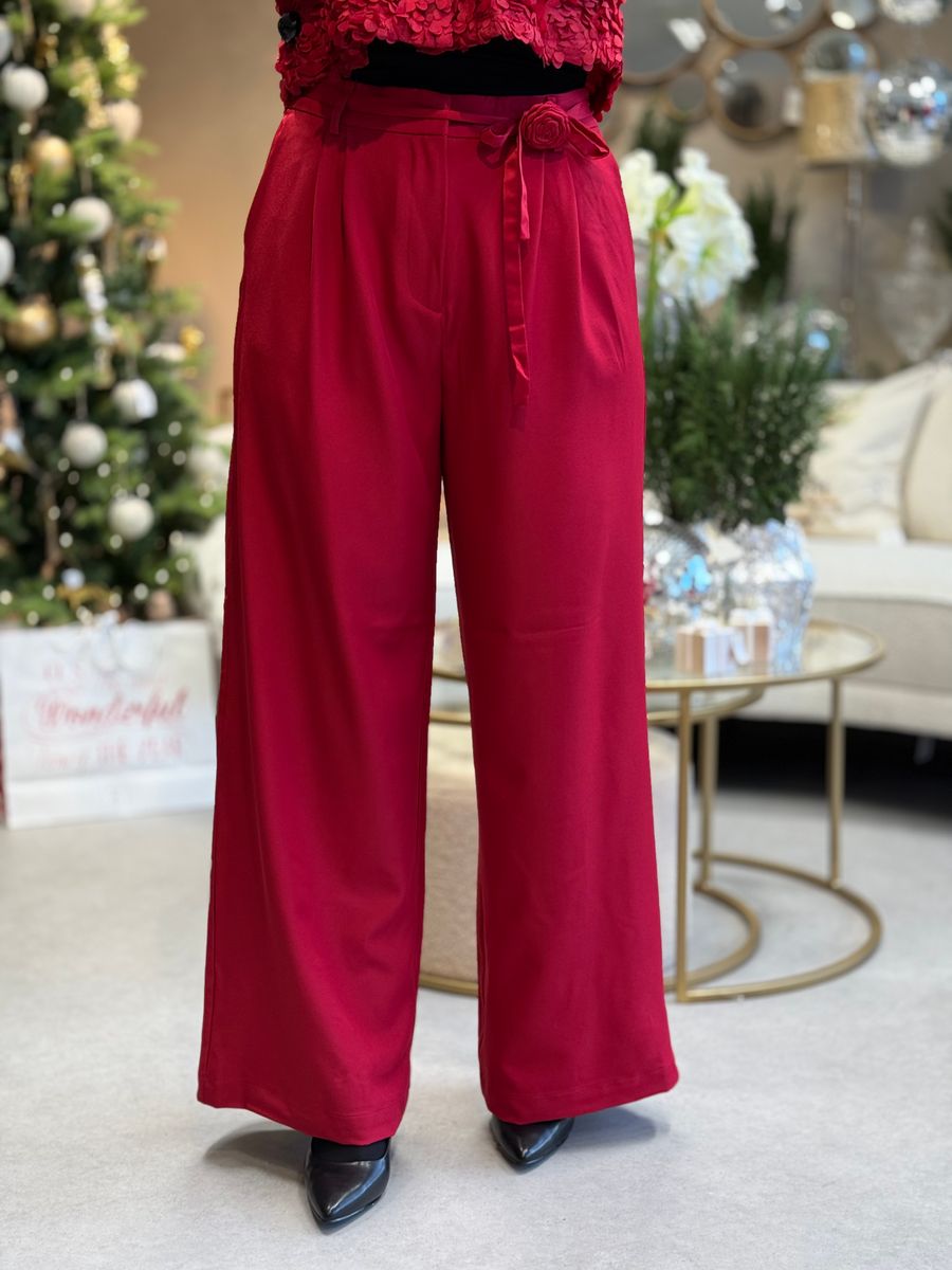 CATALINA RETT BUKSE - RØD