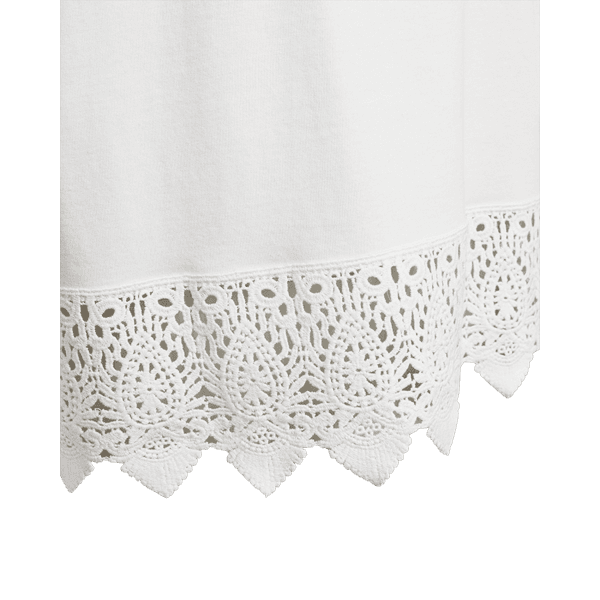 Hovedbilde CIMON T-SHIRT M/EMBRO - OFFWHITE