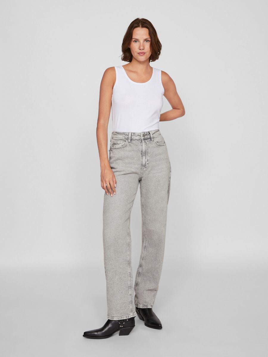 VINORA TANK TOPP - HVIT