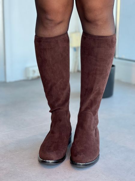 Hovedbilde STØVLETT M/STRETCHY SKAFT - BRUN
