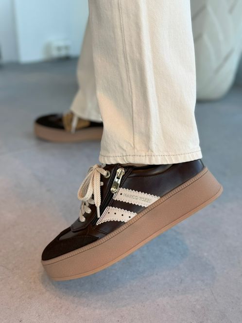 Hovedbilde SNEAKERS COMBI - BRUN