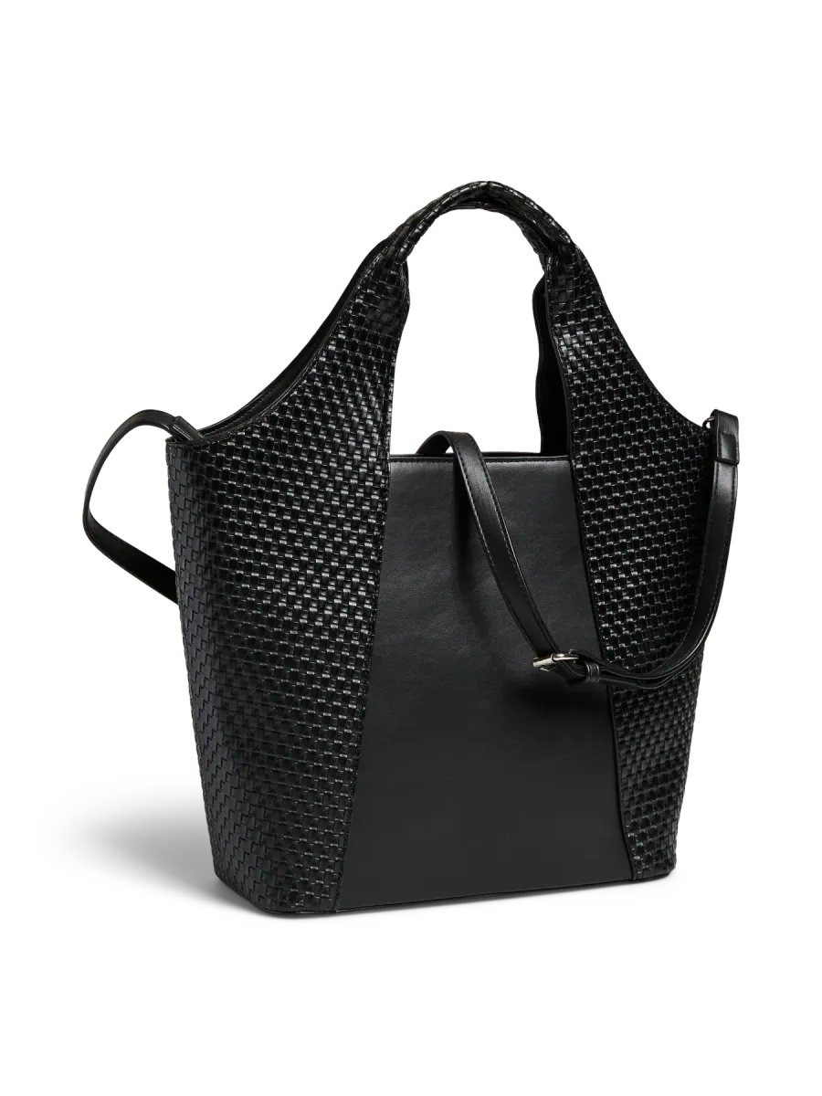 GINURLA VESKE FLETTET - SORT