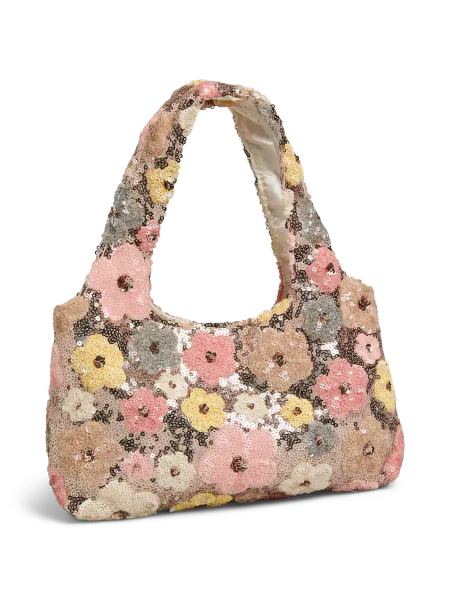 Hovedbilde BINE PALJETT VESKE - FLOWER