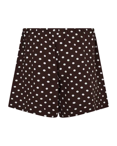 Hovedbilde LAVISCO SHORTS M/DOTS - BRUN/HVIT