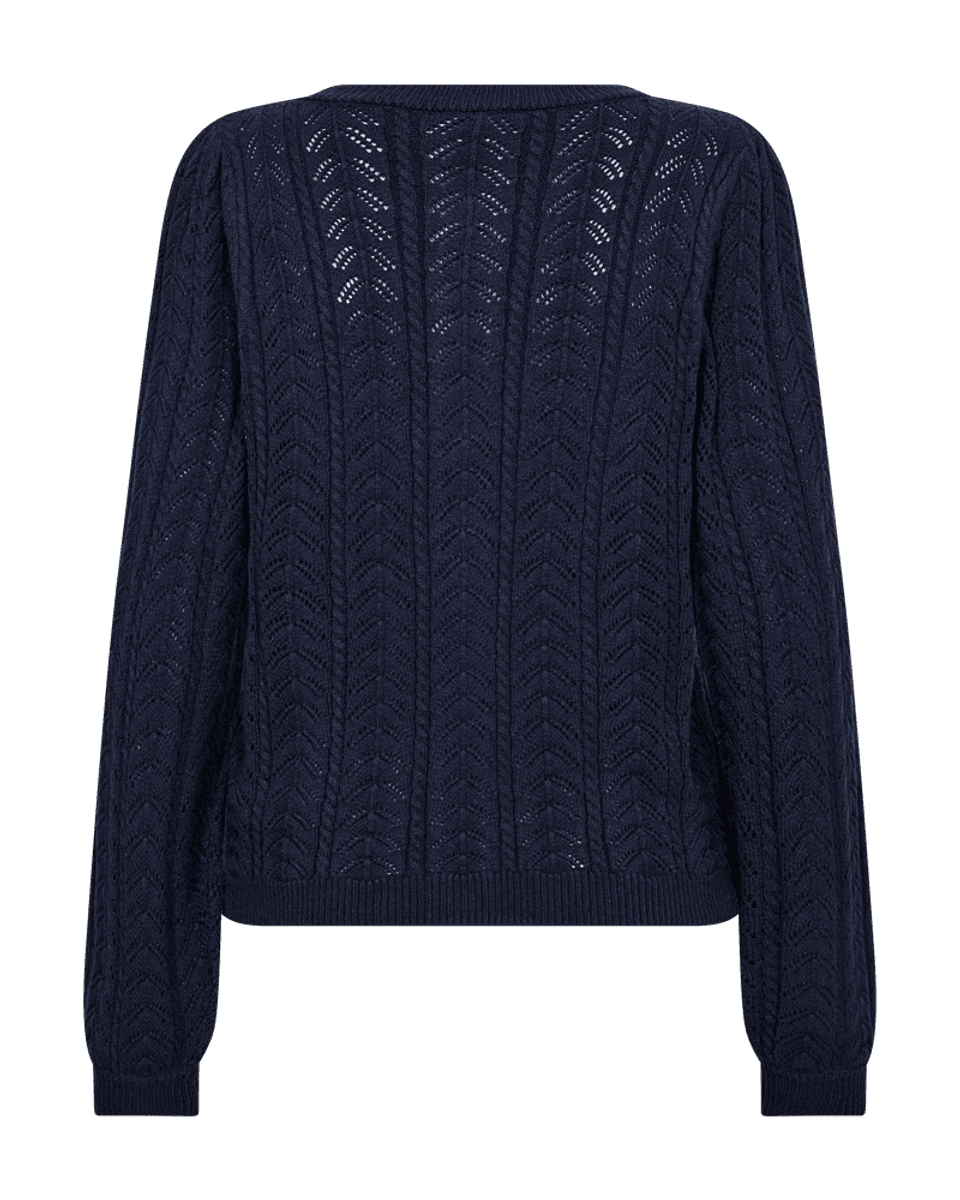 CLARRY CARDIGAN - NAVY