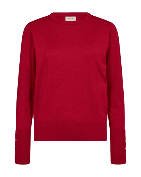 Hovedbilde KATIE GENSER M/RUND HALS - RØD