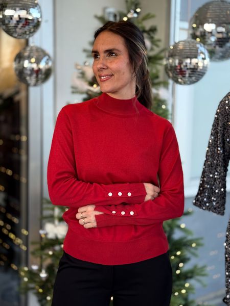 Hovedbilde KATIE GENSER HALVPOLO - RØD