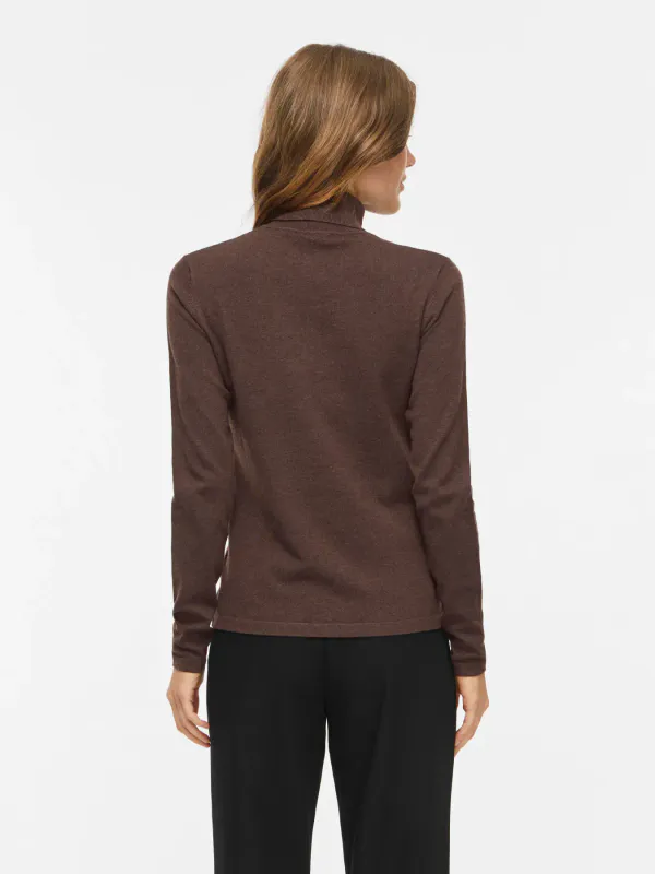 MALU ROLL NECK - BRUN MELERT 
