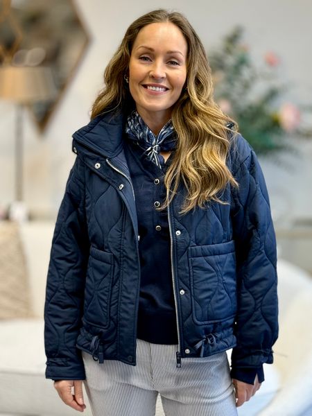 Hovedbilde BLOB QUILTET JAKKE - NAVY