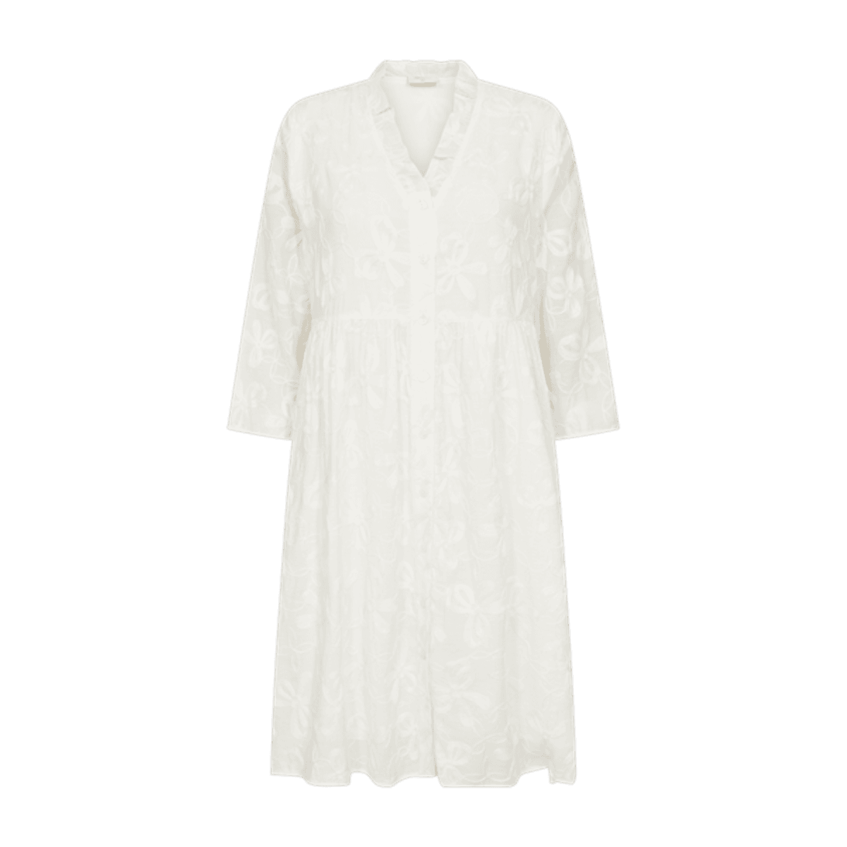 RANDY EMBRO KJOLE - OFFWHITE