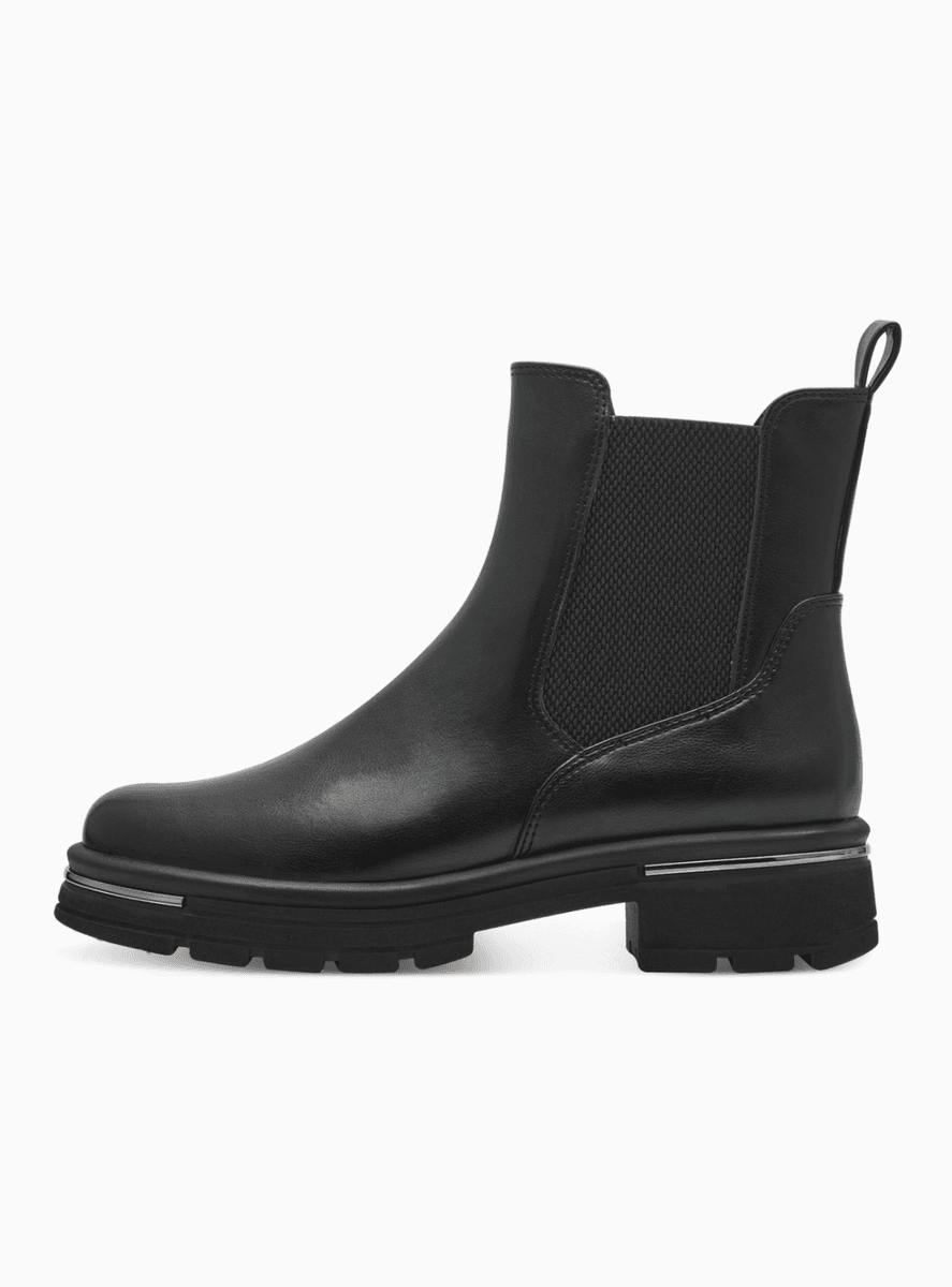 BOOTS M/METALL DETALJ - BLACK