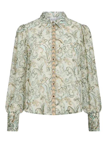 Hovedbilde PRAYA BLUSE - OLIVEN / BIRCH 
