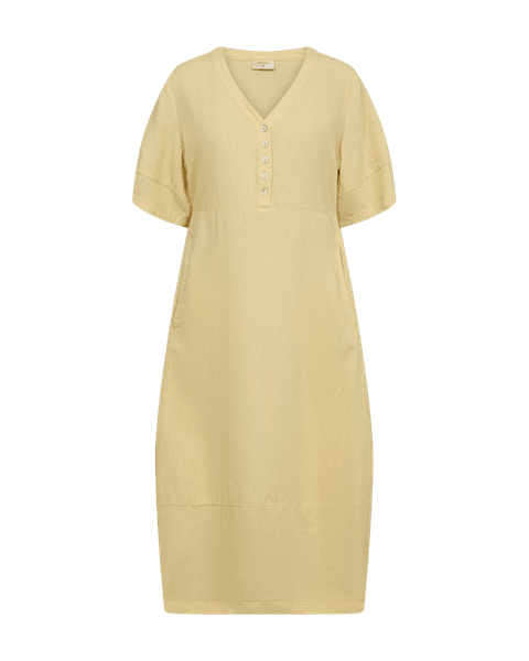 Hovedbilde LAVA KJOLE V-HALS - GUL