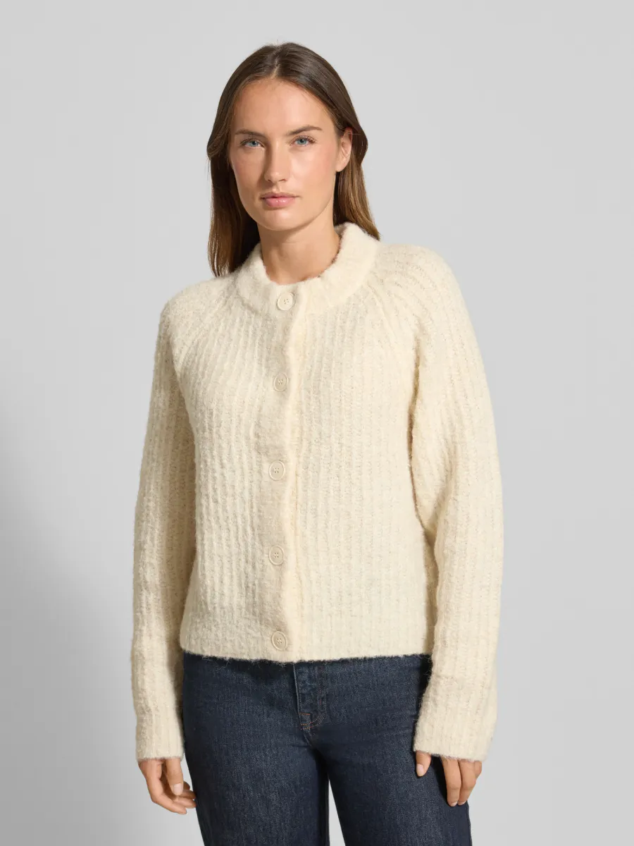 CARMEN STRIKKET CARDIGAN - CREAM