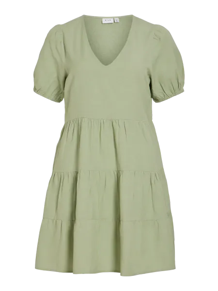 Hovedbilde PRISILLA KJOLE V/HALS - LINDEGRØNN