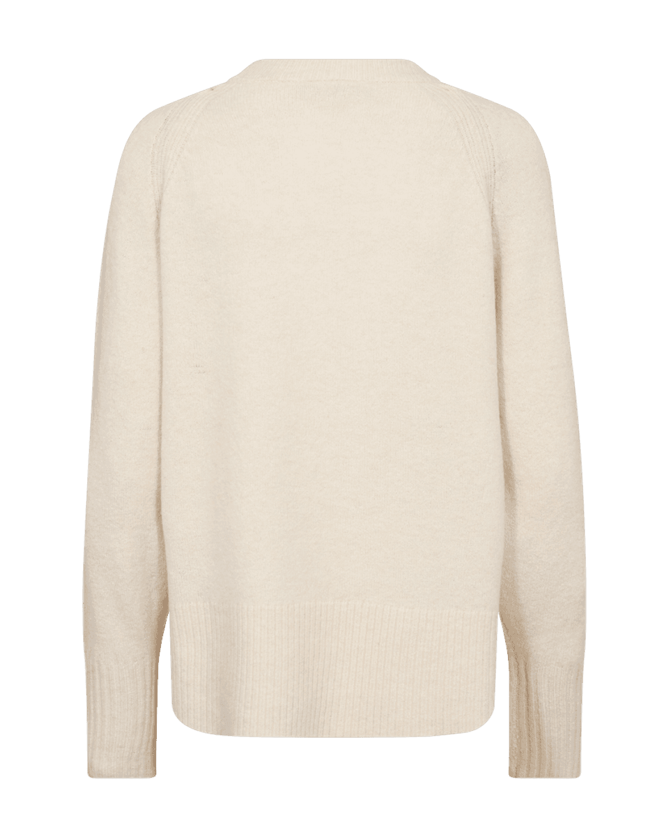VIDOO PULLOVER M/BLOMST - MOONBEAM