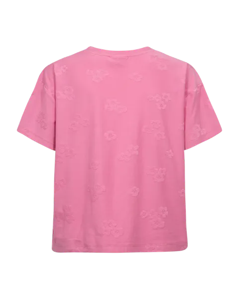 Hovedbilde ZIPREA T-SHIRT FLOWERS - ROSA