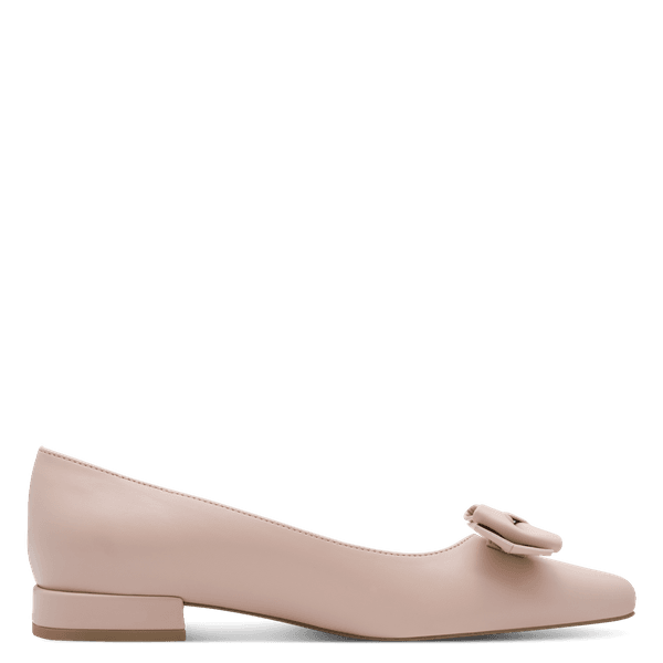 Hovedbilde PUMPS LAV HÆL M/BOW - ROSE