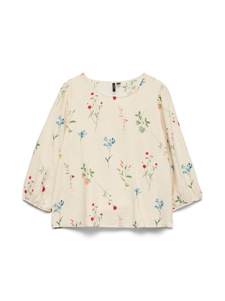 Hovedbilde JOSIE TOPP FLOWERS - CREAM