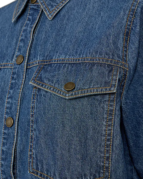 Hovedbilde LISEA KJOLE - MEDIUM BLUE DENIM