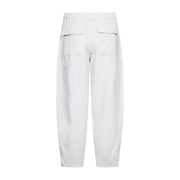 Hovedbilde LAVA LIN/VISCOSE BUKSE BALLON - HVIT