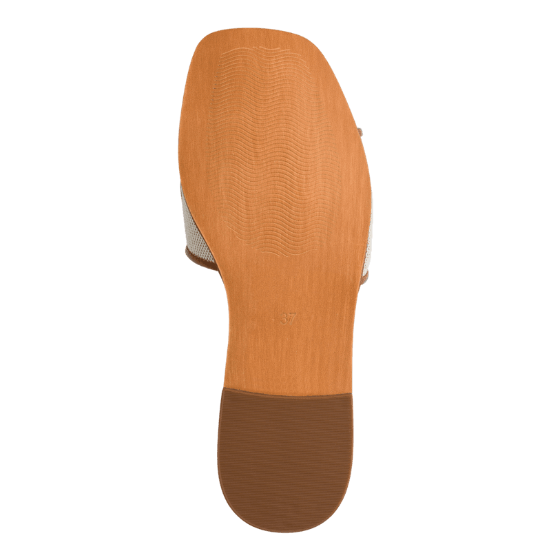 SANDAL M/SPENNE - COGNAC/SAND