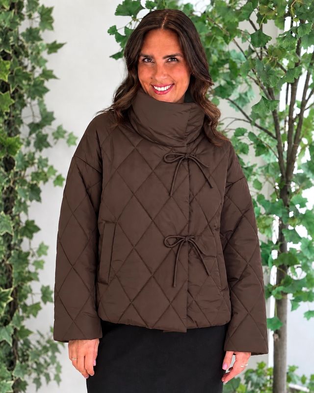 BUMBLE JAKKE - BRUN