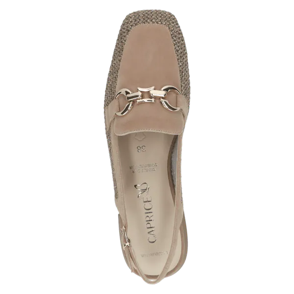 Hovedbilde MOKASIN M/SLINGBACK & SPENNE - CAMEL